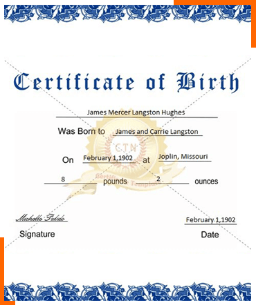 BirthCertificate 1