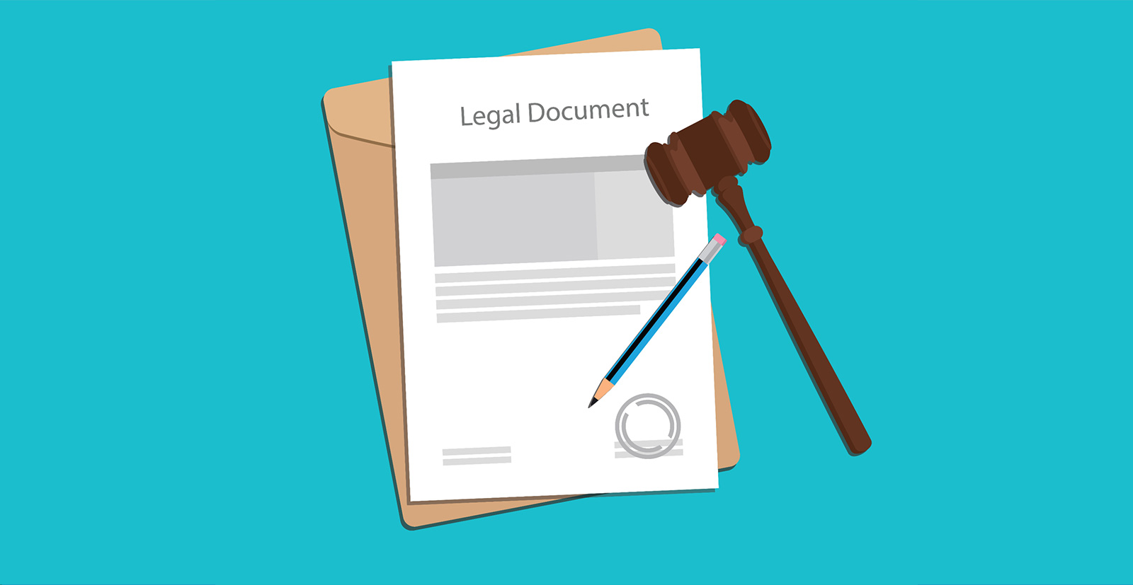 illustration of legal document